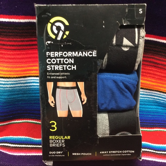 c9 champion men's boxer brief with stretch